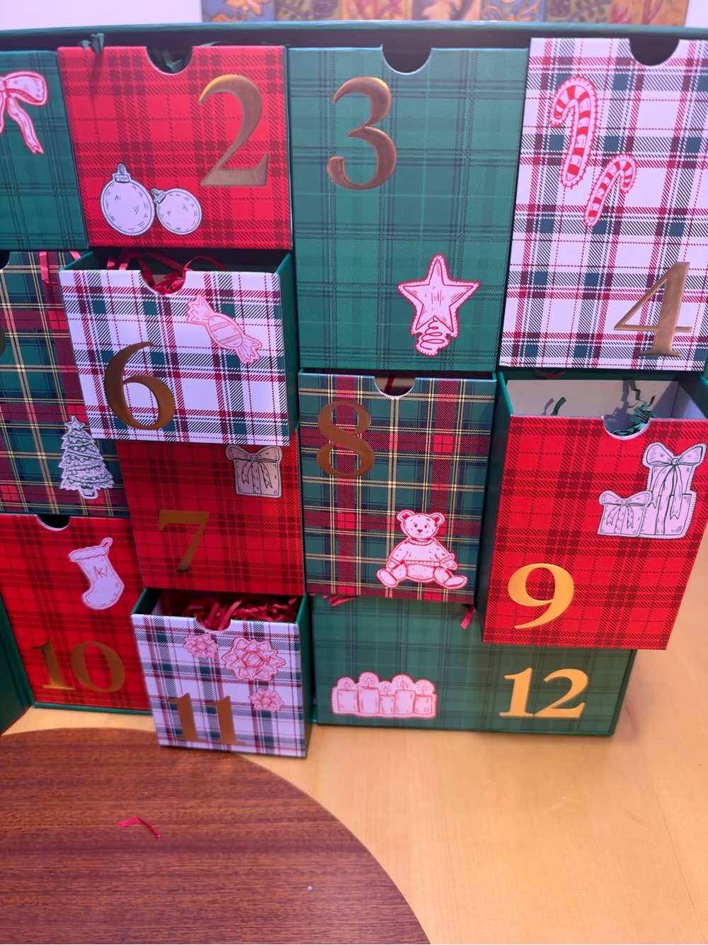 GORGEOUS Kitsch advent calendar EMPTY - Picture 3 of 5